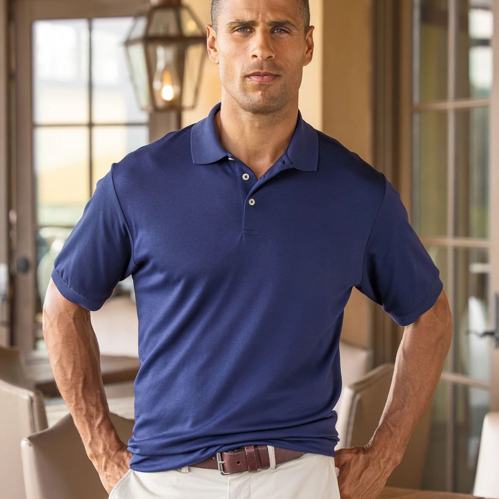 Men’s Classic Cotton Polo Shirt