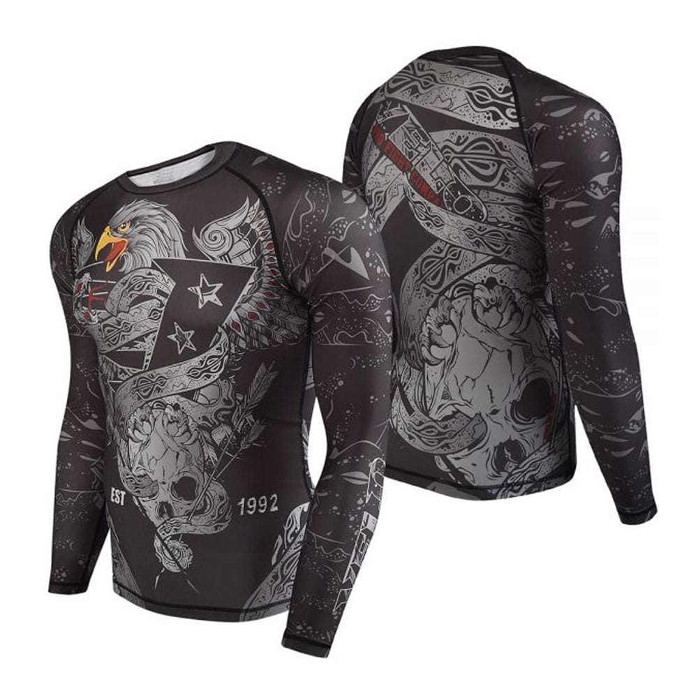 Rash Guards Long Sleeve Black