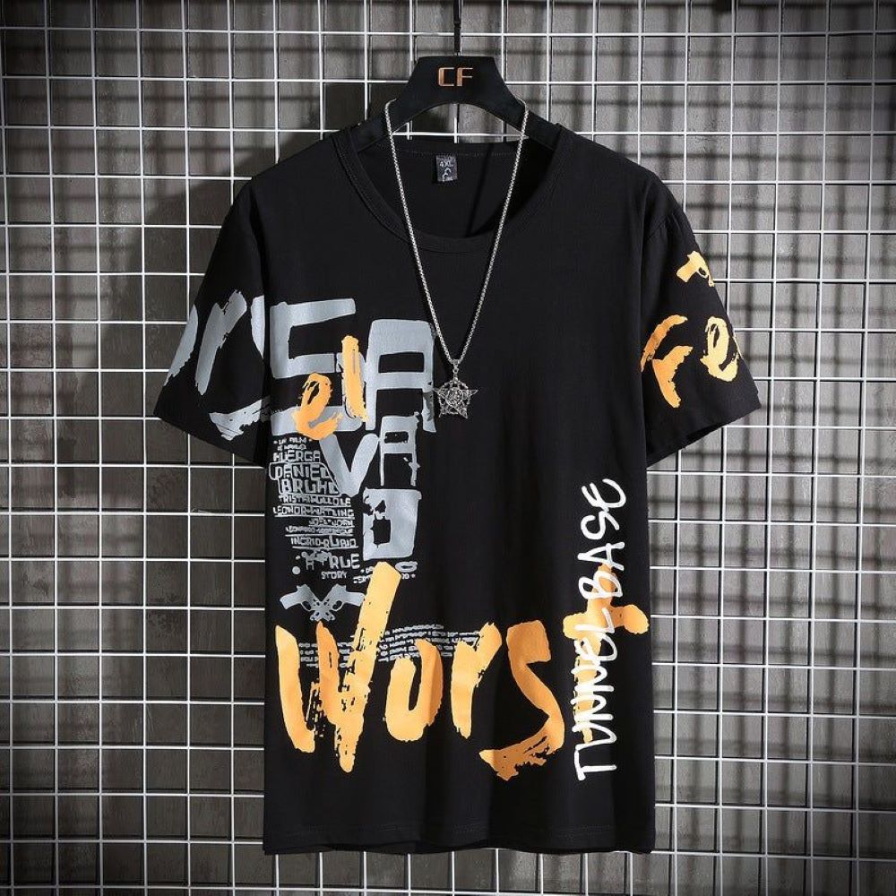 Urban Graffiti Crewneck T-Shirt