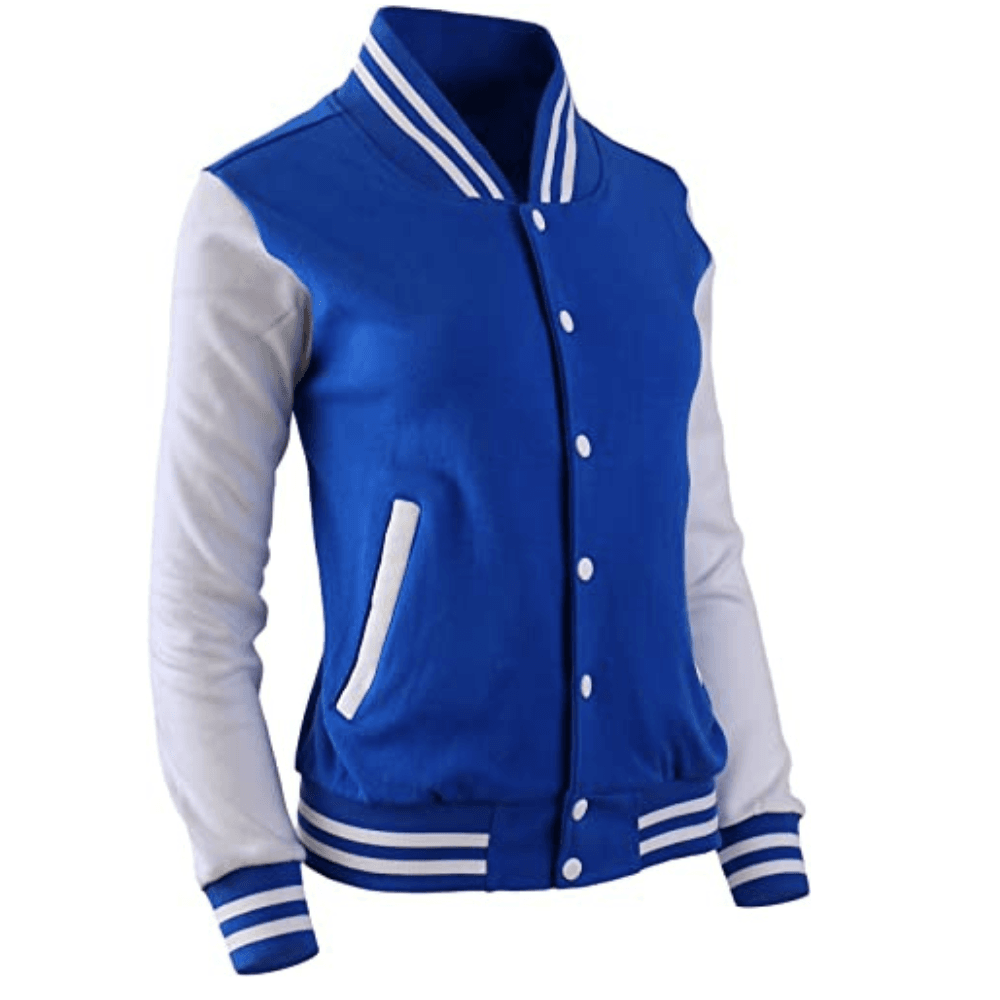 Women's Baseball Jacket Varsity Cotton Letterman Jackets