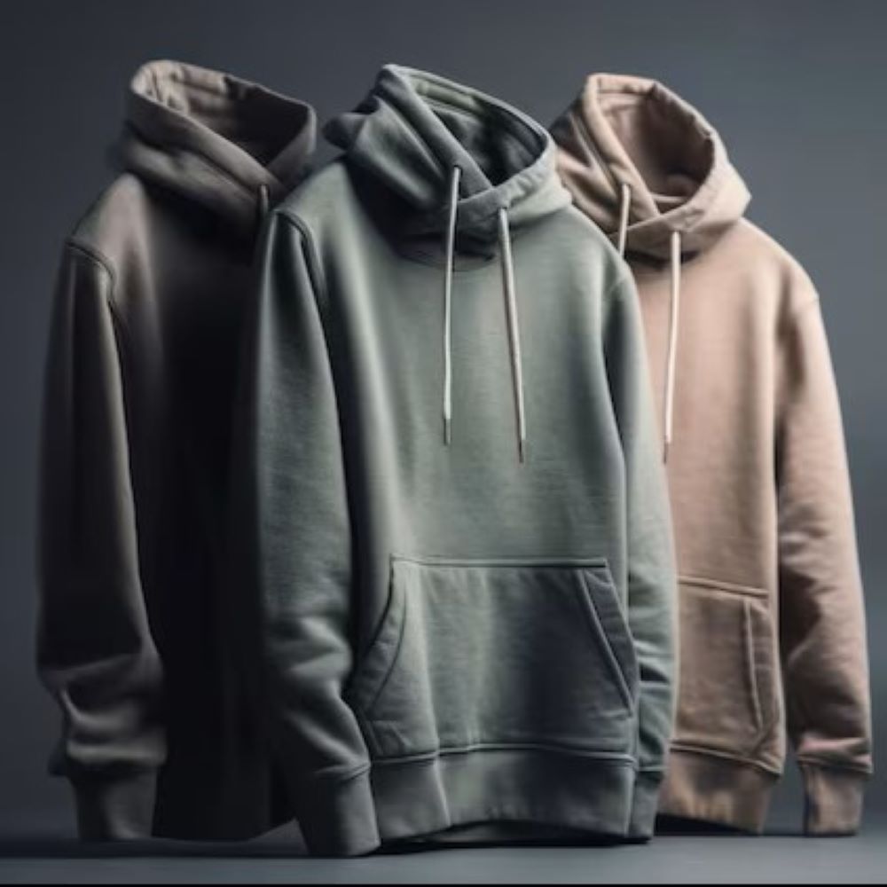Plain Pullover Hoodies